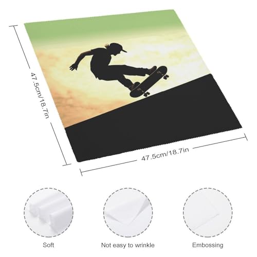 Servilletas de Tela Cuadradas Floral 6 Pack 47.5x47.5 cm miniatura 2
