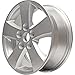 New 17x6.5 17-Inch Silver Aluminum Alloy Wheel Rim Fits Dodge Grand Caravan and Journey 2011-2018 ALY02421U20N