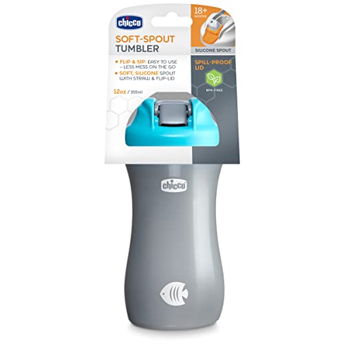 Chicco Soft Spout Tumbler, Spill-Free Sippy Cup for Toddlers 18m+, 12oz - image 7