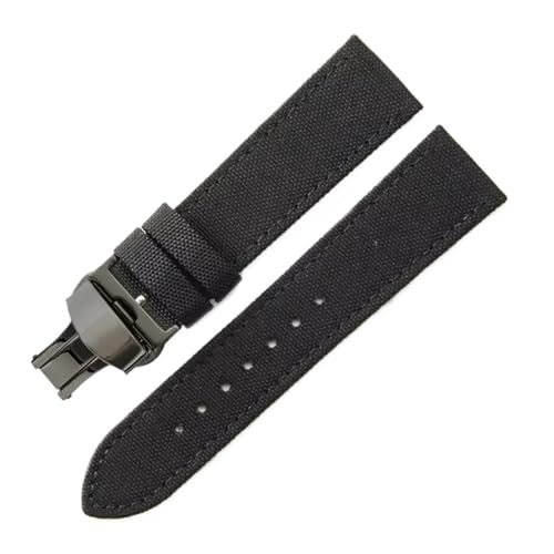 Bracelet montre nylon 22mm pour Citizen Eco-Drive BM8475 au quotidien