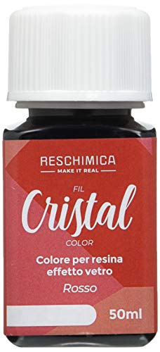 Résine verre couleur rouge, non Cover