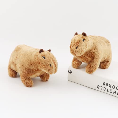 Boneca de pelúcia Capybara, boneca de pelúcia fofa animal brinquedo de pelúcia super macio, decoraçã