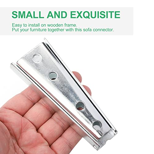 DOITOOL 4 pares de conectores de móveis de substituição para sofás e móveis