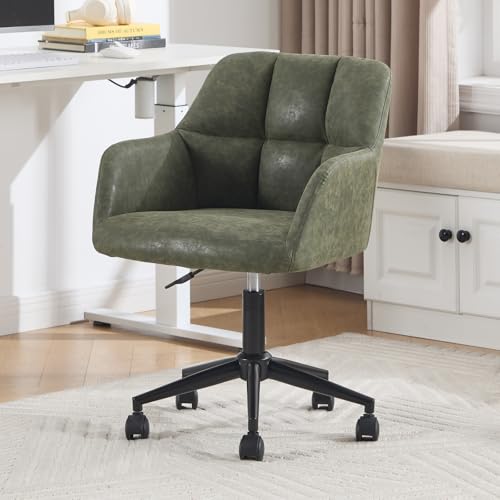 Chairus Silla Escritorio de Cuero PU Silla
