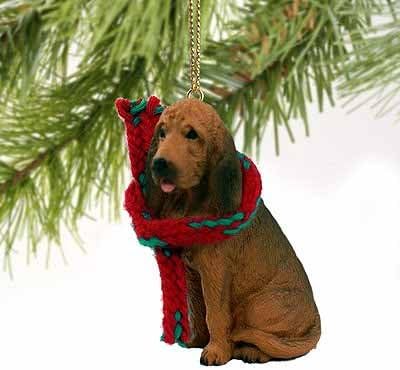 Conversation Concepts Bloodhound Tiny Miniature One Christmas Ornament - Delightful!