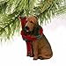 Conversation Concepts Bloodhound Tiny Miniature One Christmas Ornament - Delightful!