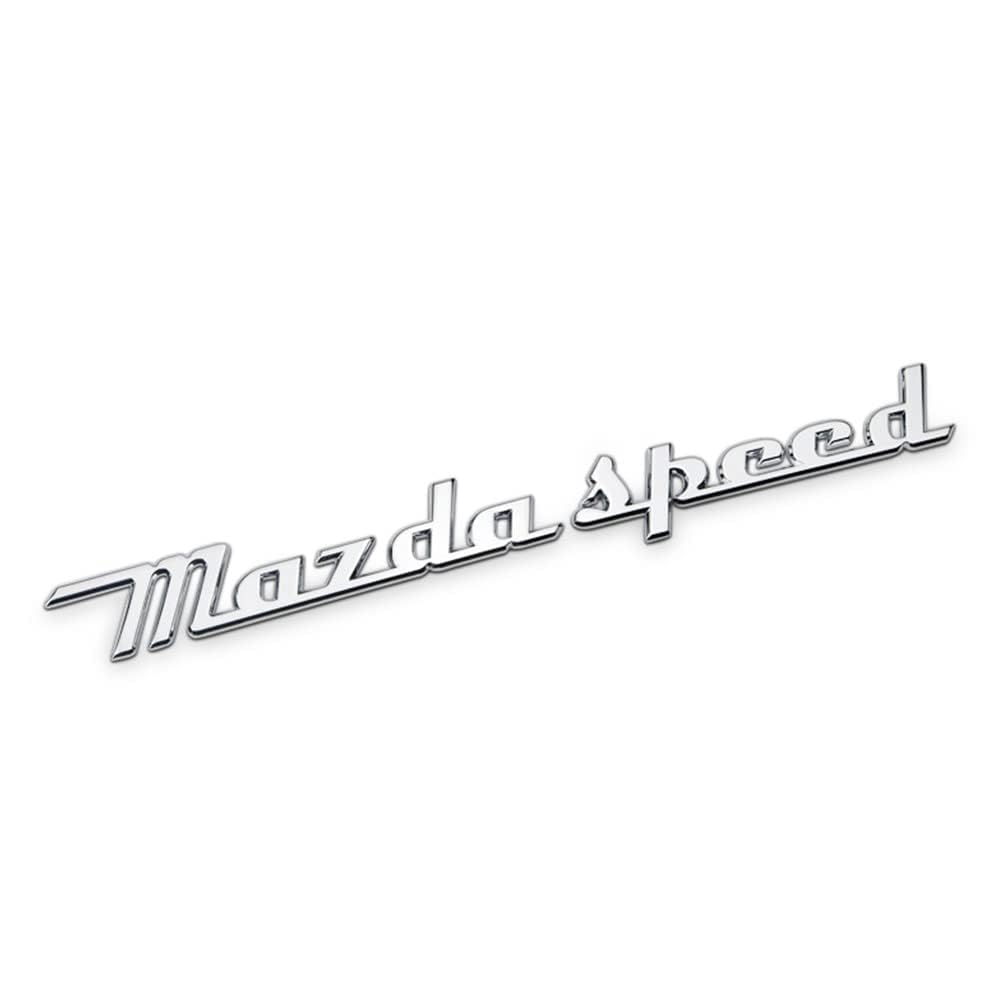 Autocollant De Logo De Voiture Pour Mazda, Voiture Lettres