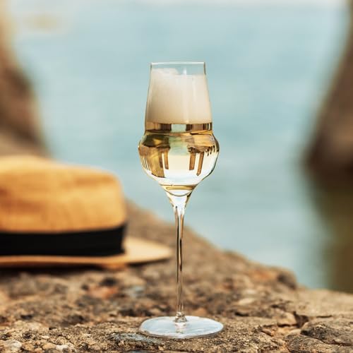 Copas de champán set de 6 Stölzle Lausitz Cocoon extravagantes de 340ml 7