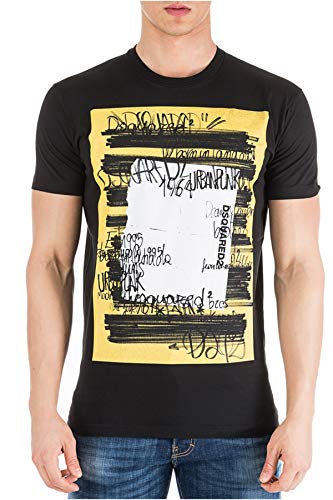 Dsquared2 Tee Shirt Coton Printé S71gd0741