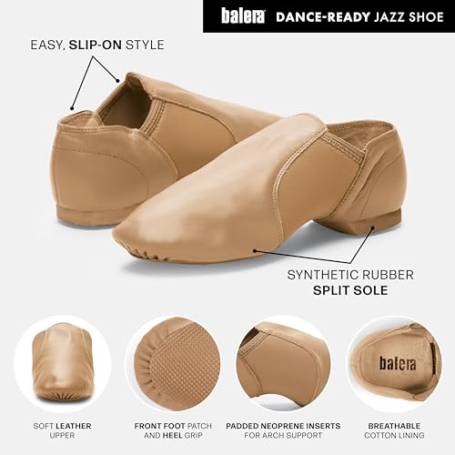 Balera Slip-On Jazz Shoe for Girls & Women Perfect for Dance3