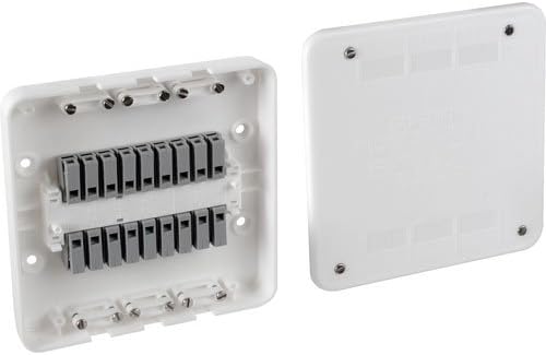 Surewire SW6S Pre-Wired Maintenance Free Lighting Spur Electrical Junction Box 16A (1)