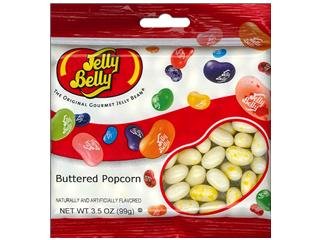 Jelly Belly 66137 3.5 Oz. Jelly Belly® Buttered Popcorn 12 Bag Case
