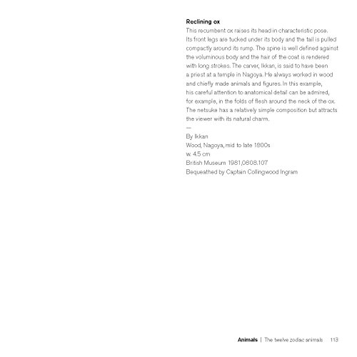 Netsuke: 100 miniature masterpieces from Japan