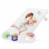 Kids Collective Kindermatratze SMART, Babymatratze 90x200 cm mit abnehmbarem Bezug, waschbar bei 60°C für Kinderbett, 200x90 cm, 8cm hoch, eco5 Zertifiziert