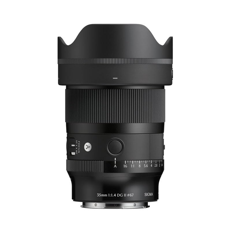 SIGMA   Objetivo 35mm f/1.4 DG II Art compatible con Sony FE