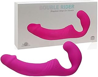 Dupla Strapless Recarregável com Plug Vaginal - APHRODISIA DOUBLE RIDER