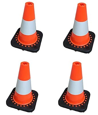 TC-30Fx4 Juego de conos de tráfico (4 unidades, 30 cm)