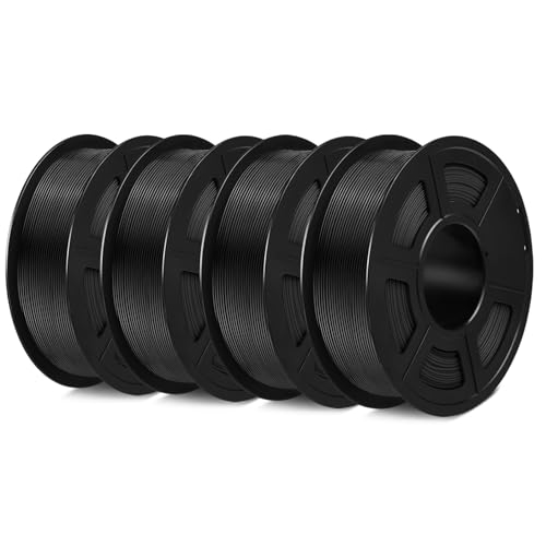 SUNLU PETG Filament 1.75mm,4kg, 4 Black
