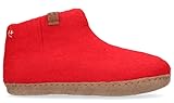 Tofvel Mula pantoffels rot uni (s) Größe 46