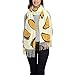 Relic Sheild Cute Cartoon Taco Shawl Wraps with Tassel Soft Fashion Warm Scarves for Women