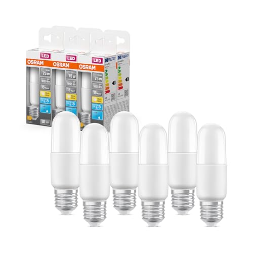Ampoule LED E27 Osram créez une ambiance salon chaleureuse avec ce pack de 6 lampes 2700K 10W