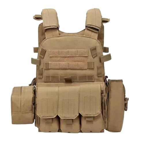 Chaleco ajustable para niños, múltiples bolsas, equipo de protección, chaleco inflable de paintball, chalecos de juego al aire libre para niños y niñas, disfraz de cosplay y juego de rol