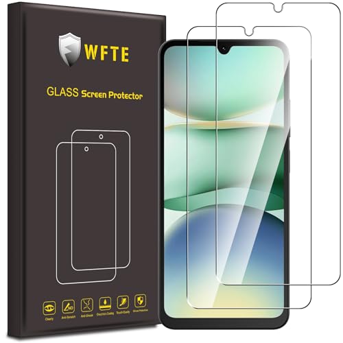 WFTE [2-Pack Protector de Pantalla para Xiaomi Redmi A5 4G,9H Dureza,Huellas Dactilares Libre,Sin Burbujas,Cristal Templado Protector de Pantalla Redmi A5 4G