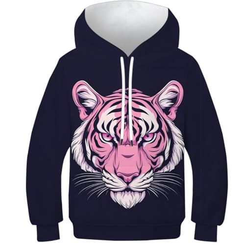 Sweat tigre imprimé 3D pour enfant et adulte idéal pour le quotidien décontracté