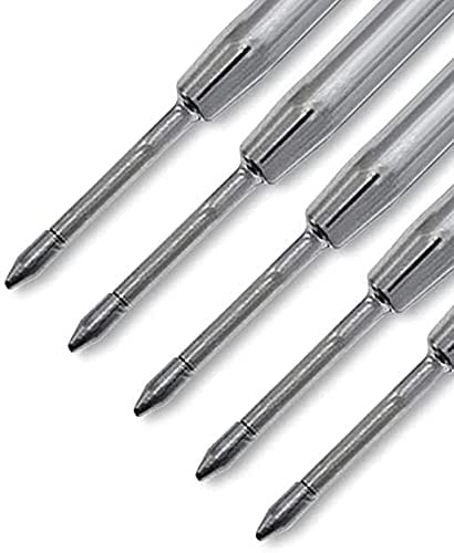 Pen Savings Ballpoint Pen Refills Compatible With Parker Ballpoint Pens, Purple Gel Ink, .7Mm, 5 Pack, Smooth Writing, Quick Drying, Universal G2 Replacement #TOP3