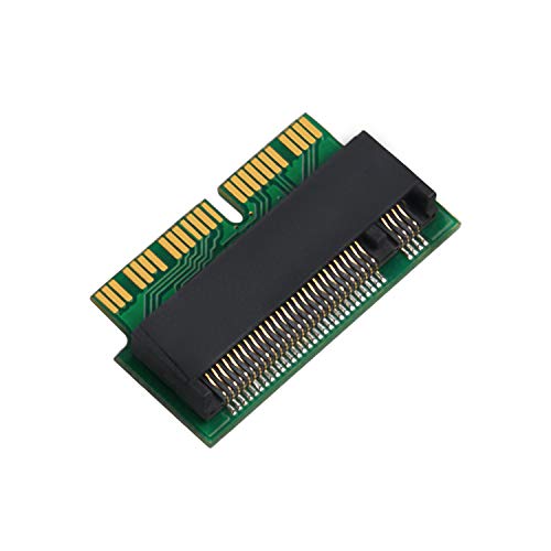 QNINE M.2 NVME SSD to 12+16 Pin Adapter for Upgrading MacBook Pro (Retina Late 2013 - Mid 2015) and MacBook Air (Mid 2013-2017)