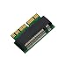 QNINE M.2 NVME SSD Convert Adapter for MacBook Air Pro Retina Mid 2013 2014 2015 2016 2017, NVME AHCI SSD Upgraded Kit for A1465 A1466 A1398 A1502