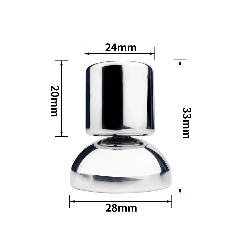 GAOSJX Elegante Acciaio Inossidabile Rimovibile(B Style 2,S 45MM)