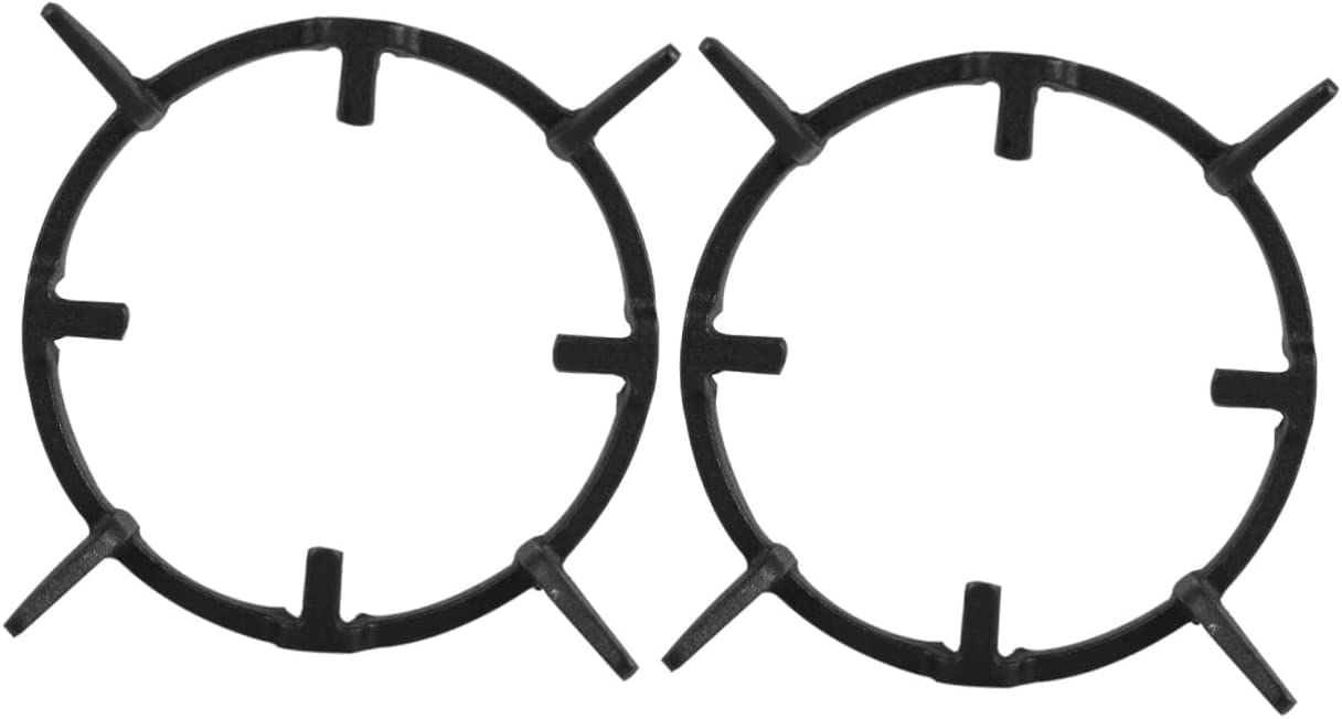 Universeller Pfannenständer, 3 Stück, Zubehörständer, Herd, Kochfelder, Gasring, Schwarz, Ofen, winddicht, Topf, Milch, Untersetzer, Ringe, Pfannenständer, Halter, Brenner, Reduzierstück, Untersetzer,
