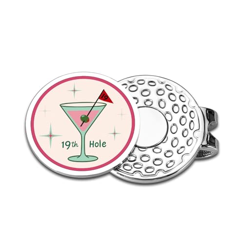 Funny Valentines Day Gifts For Women - Pink Ball Marker Hat Clip For Her Girls Womens Golf Accessories Girlfriend Wife Valentines Day Gifts For Her Sexy Christmas Birthday Present Ideas 19Th Hole