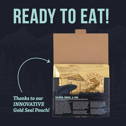 Seabear Premium Wild Alaskan Smoked Sockeye, Coho, And Pink Salmon Trio thumb #1