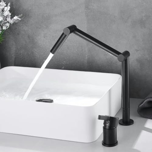 Mitigeur de salle de bains pliable en laiton chromé résistant pour réparer un robinet fuyard