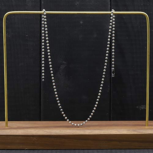 Tiparts 30 Feet Stainless Steel Ball Chains Necklace With 20Pcs Connectors Clasps,Silver Bead Chain Sets (Chain Width 2.4Mm+20Pcs Connectors) #TOP5