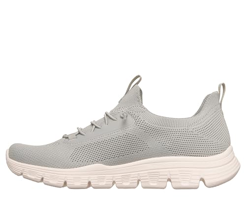 Skechers Women's Bobs B Lite-Slight Flex Sneaker, Light Grey, 11 by Skechers - Used condition - Image 2