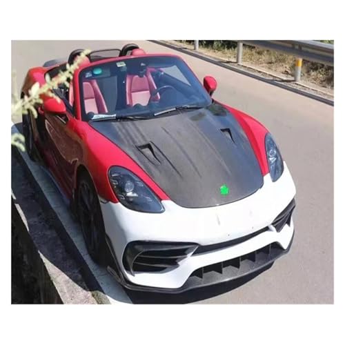 �{���̃J�[�{���t�@�C�o�[���t�����g�o���p�[ �G���W���t�[�h �{���l�b�g �x���g�J�o�[ �|���V�F 718 / 981 �P�C�}��/�{�N�X�^�[ 2016-2021 �Ή�(PRIMER FRP)