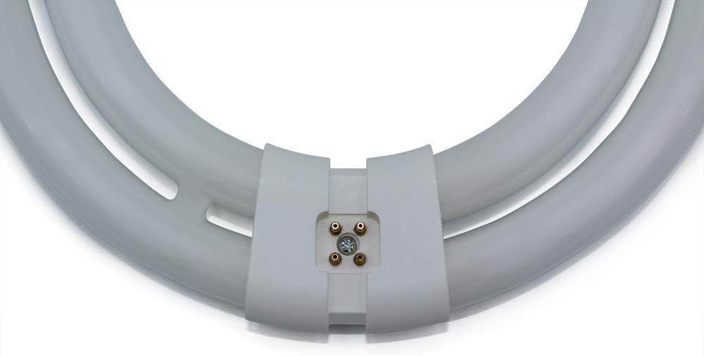 Close-up of the prong base of the Technical Precision LED bulb