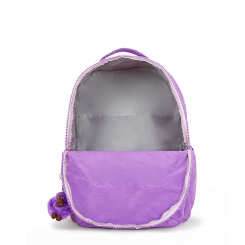 Image of Kipling Women's Seoul Extra Large 17 inch Laptop Backpack, Durable, Roomy with Padded Shoulder Straps, Built-In Protective Sleeve