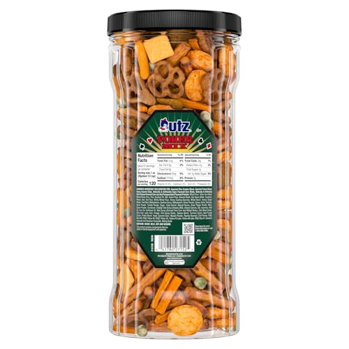Utz Poker Mix – 20.5 Oz. Barrel (2 Count) – Crunchy Snack Mix With A Touch Of Spice, Perfect Party Snacks thumb #1