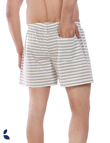 Image of Cotton Boxer Shorts for Men, Breathable, Comfortable & Lightweight (Pack of 2)