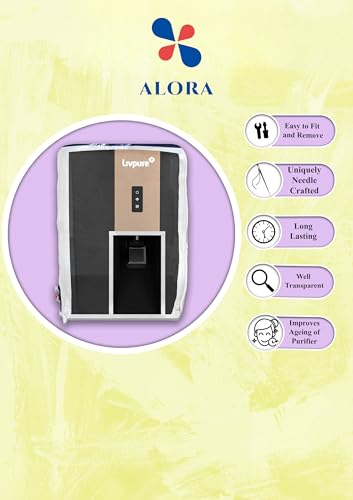 Image of Alora Body Protective Cover Compatible with Allura premia RO+UV+UF+Copper+Alk+Mineraliser water purifier, Dust Proof scratch Resistant.