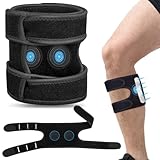 VIMUSFUN Sciatica Pain Relief Brace for Sciatic Nerve Pain, Lower Back, Adjustable Dual Pressure Pads Targeted Compression Hip Knee Sciatic Nerve Ease Brace One Size for Unisex Men Women