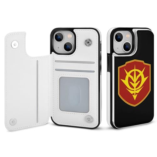 iPhone15 Pro Max用ケース 手帳型 ネオ ジオンガンダム シャア 【全機種対応】 アイフォン15 Pro Max用ケース スマホケース 財布型 PUレザー おしゃれ 背面カード収納 スタンド機能 携帯カバー 耐衝撃