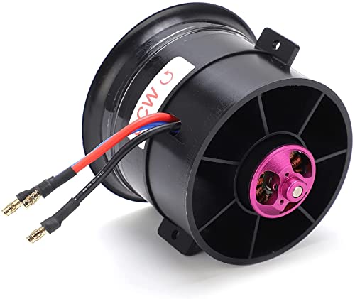 Ventilateur EDF 70 mm Pro CCW Powerfun résout le manque de poussée des avions de chasse RC 4S