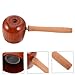 FOMIYES Smokeless Moxa Burner Box Portable High-Temperature Moxibustion Can Thick Nanmu Wood for Travel Neck and Back Therapy