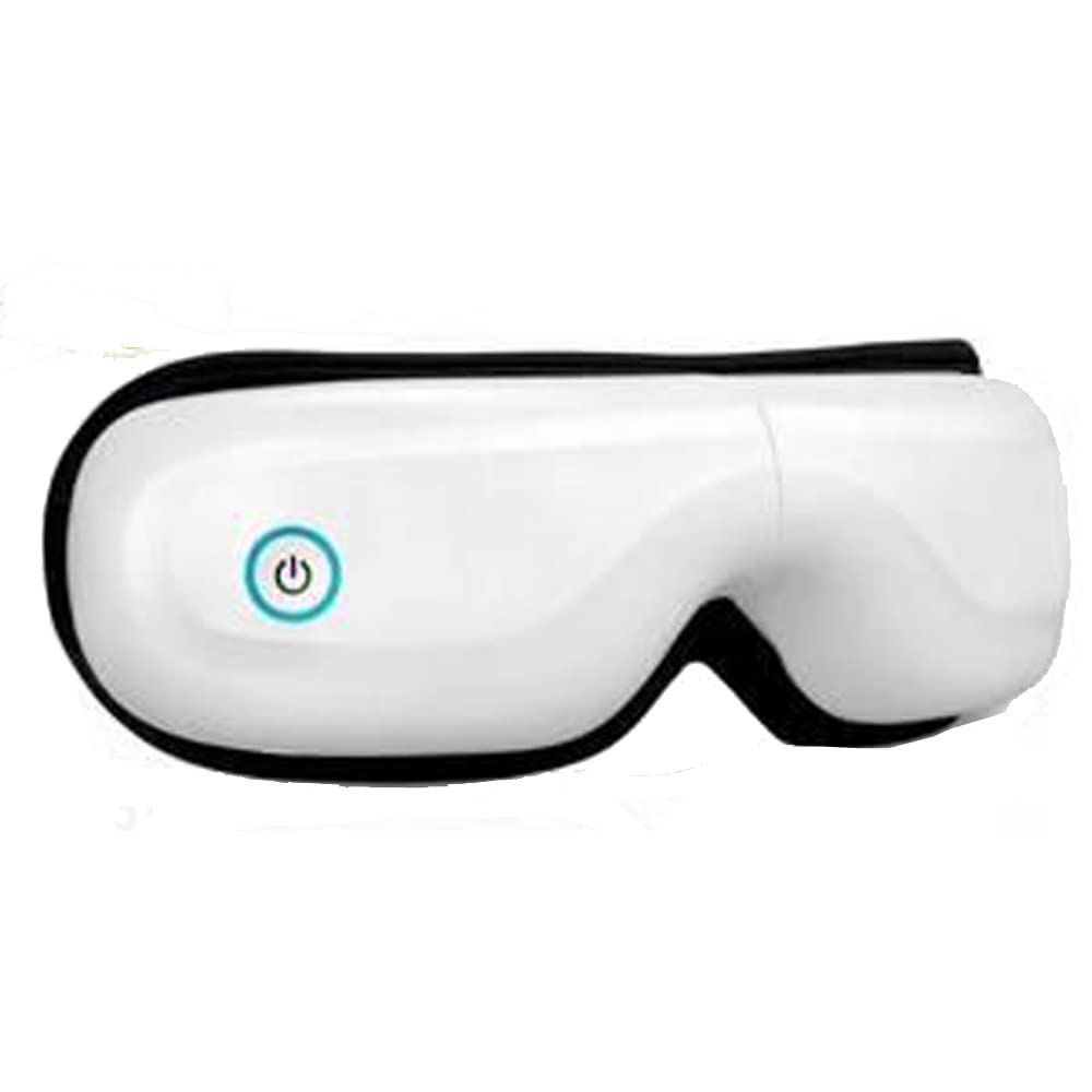 Masseur des Yeux Appareil de Massage Oculaire avec Fonction de Chauffage Musique Compression d'Air pour Migraine Anti Cernes et Rela