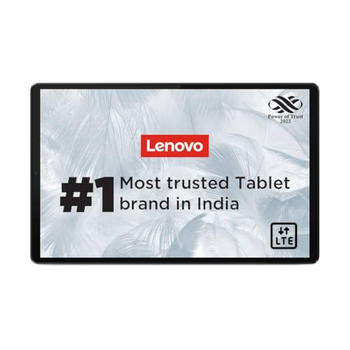 Image of Lenovo Tab M10 FHD 3rd Gen| 10.1 Inch (25.65 cm) | 4 GB RAM, 64 GB ROM| Wi-Fi + LTE, Voice Calling | Full HD Display| Dual Speakers| Octa-Core Processor (Storm Grey)